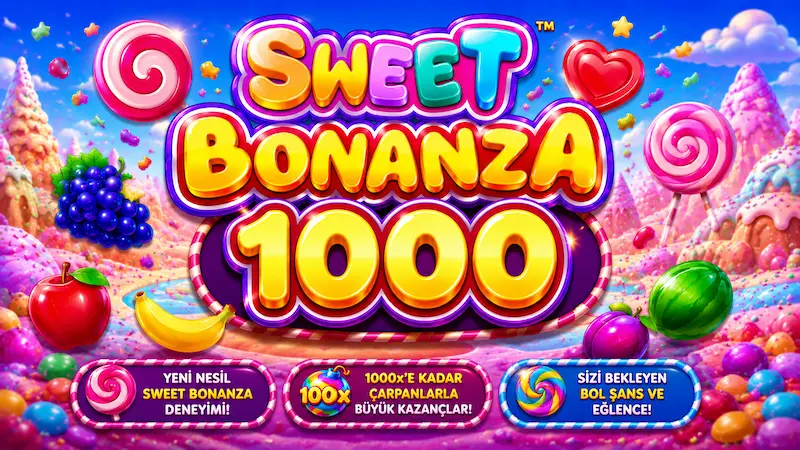 Sweet Bonanza 1000 slot oyunu