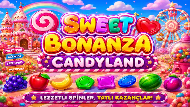 Sweet Bonanza CandyLand canlı casino oyunu